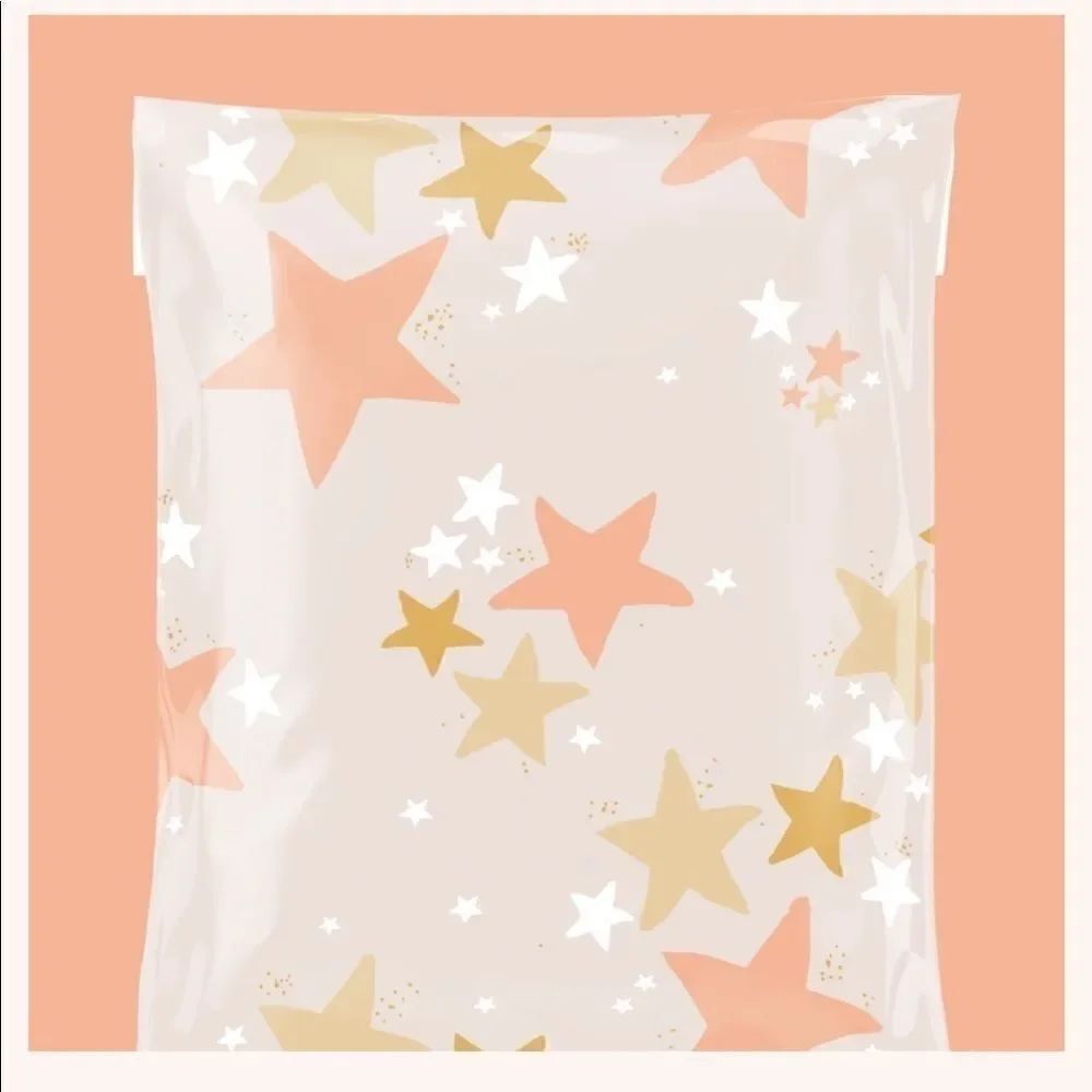 Polymailers Mix BoHo Stars 6x9 10x13 14.5x19 30pcs